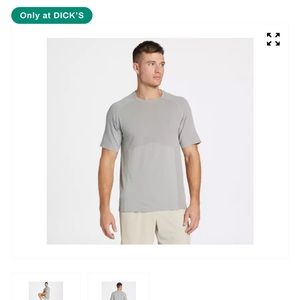 VRST brand mens short sleeve shirt in silver shadow. NWT. Size XXL